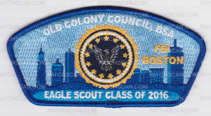 Patch Scan of Eagle Scout Class of 2016