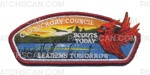 Patch Scan of Old Hickory Council- Scout Today, Leaders Tomorrow (Blue) 
