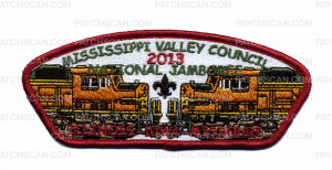 Patch Scan of 2013 Jamboree- Mississippi Valley Council- #212991