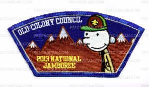 Patch Scan of Old Colony Council- Boy Scout- #213706