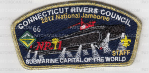Patch Scan of CRC National Jamboree 2017 STAFF #66