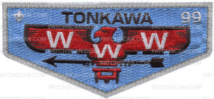 Patch Scan of TONKAWA  BLUE FLAP