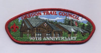K123671 - OTC 90TH ANNIVERSARY CSP (RED METALLIC) Oregon Trail Council #697