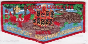 Patch Scan of Caddo Lodge 149 Conclave 2017