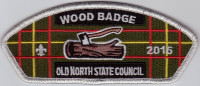 Woodbadge CSP- SIlver metallic  Old North State Council #70