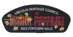 Mission Impossible - 2022 Popcorn Sale CSP Lincoln Heritage Council #205