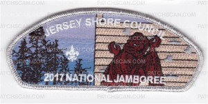 Patch Scan of JSC 2017 National Jamboree 6 Piece Set Devil Climb