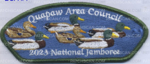 Patch Scan of 456704- Quapaw Area Council -2023 National Jamboree 