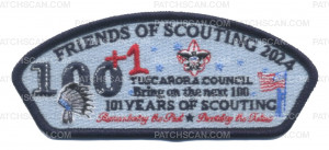 Patch Scan of Tuscarora Council Friends of Scouting 2024