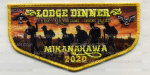 Patch Scan of Mikanakawa 2020- Lodge Dinner Flap