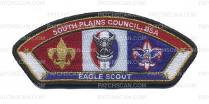 Patch Scan of South Plains Council, BSA Eagle Scout CSP