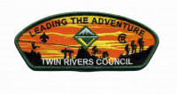 Leading the Adventure - TRC (Green Border) Twin Rivers Council #364