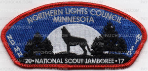 Patch Scan of NORTHERN LIGHTS  JAMBOREE CSP-MN RED