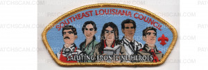 Patch Scan of Saluting Frontline Heroes (PO 89340)