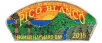 Pico Blanco Homer Hayward Day 2015 Silicon Valley Monterey Bay Council #55