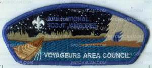 Patch Scan of VOYAGEURS AREA JAMBOREE CANOE