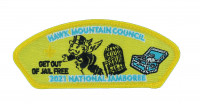 2021 National Jamboree - HMC - Get out of Jail Free  Hawk Mountain Council #528
