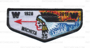 Patch Scan of Wichita Lodge 35 1928 2018 flap