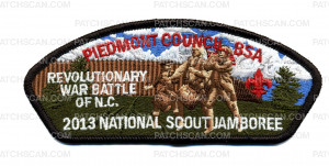 Patch Scan of 2013 Jamboree- Piedmont Council- #211931
