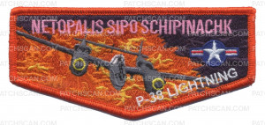 Patch Scan of Netopalis Sipo Schipinachk 209 P-38 NOAC 2024 flap