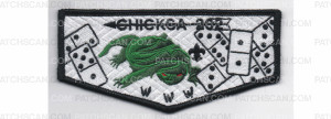 Patch Scan of Lodge flap Green Turtle (PO 87209)