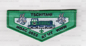 Patch Scan of Tschitani NOAC 2022 Baseball Flap Set