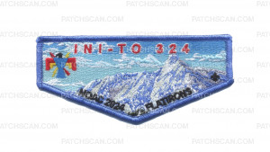 Patch Scan of INI-TO 324 NAOC 2024 Flap (Snow)