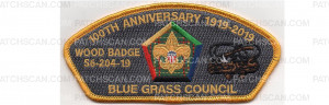 Patch Scan of 100th Anniversary of Wood Badge CSP (PO 88856)