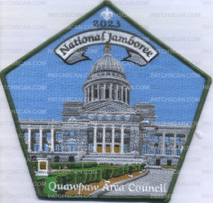 Patch Scan of 456407- 2023 National Jamboree - Quapaw Area Council 