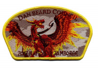 Dan Beard Council- 2017 National Jamboree- Orange & Burgundy Dragon  Dan Beard Council #438