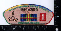Utah National Parks Council 100 Years Wood Badge 1919 - 2019  Utah National Parks Council #591