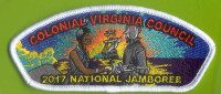 Colonial Virginia Council 2017 National Jamboree JSP Version 2 White border Colonial Virginia Council #595