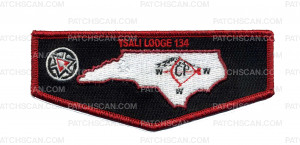 Patch Scan of Tsali Lodge 134 - NC Foam (Red Metallic)