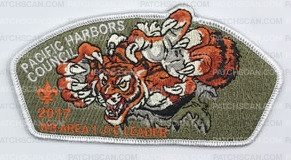 Patch Scan of Mount Baker Area Council Leader JTE PACIFIC HARBORS
