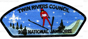 Patch Scan of 2013 Jamboree- Twin Rivers Council-#214006