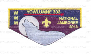 Patch Scan of SSC - YOLUMNE LODGE 2013 JAMBOREE FLAP