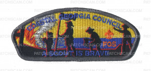 Patch Scan of A SCOUT IS BRAVE! FOS CGC 2016