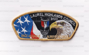 Patch Scan of ONCE AN EAGLE ALWAYS AN EAGLE CSP