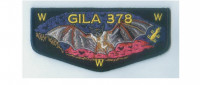 Gila Lodge Bat flap Yucca Council #573