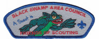 Black Swamp Area Council- FOS Metallic Patch  Black Swamp Area Council #449