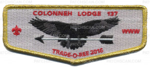 Patch Scan of SHAC- Trade-O-Ree 2016 (Gold Metallic) 