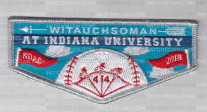Patch Scan of Witauchsoman NOAC 2018 Flap Gray