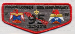 Patch Scan of Wagion Lodge 6 95th Anniversary 