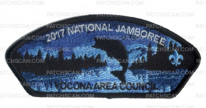 Patch Scan of 2017 National Jamboree - Yocona Area Council - Fish 