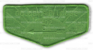 Patch Scan of P24605B 2020 Golden Sun Lodge Activity Patches