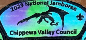 Patch Scan of Chippewa Valley Council Jamboree Set