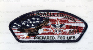 Patch Scan of Baden Powell Council FOS 2015