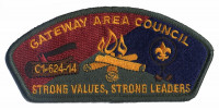 Gateway Area Council Wood Badge CSP 2014 Gateway Area Council #624