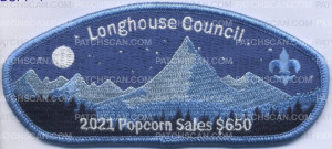 Patch Scan of 432783- Longhouse Council - Popcorn Sales 