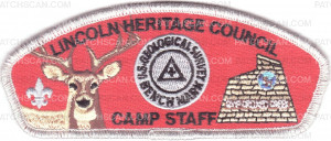 Patch Scan of Lincoln Heritage Council - Camp Staff (CCC)